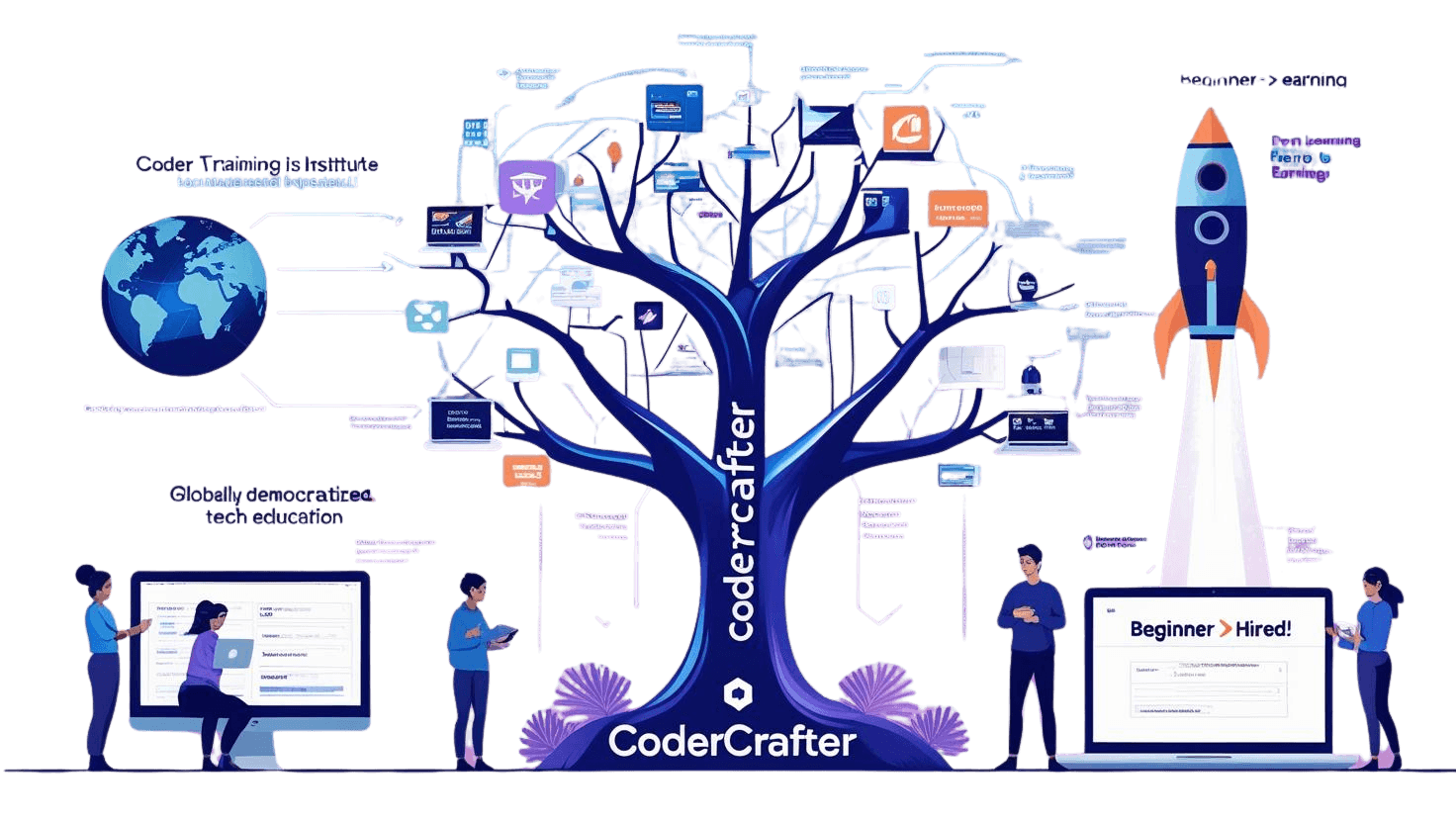 CoderCrafter mission - IT education and career transformation