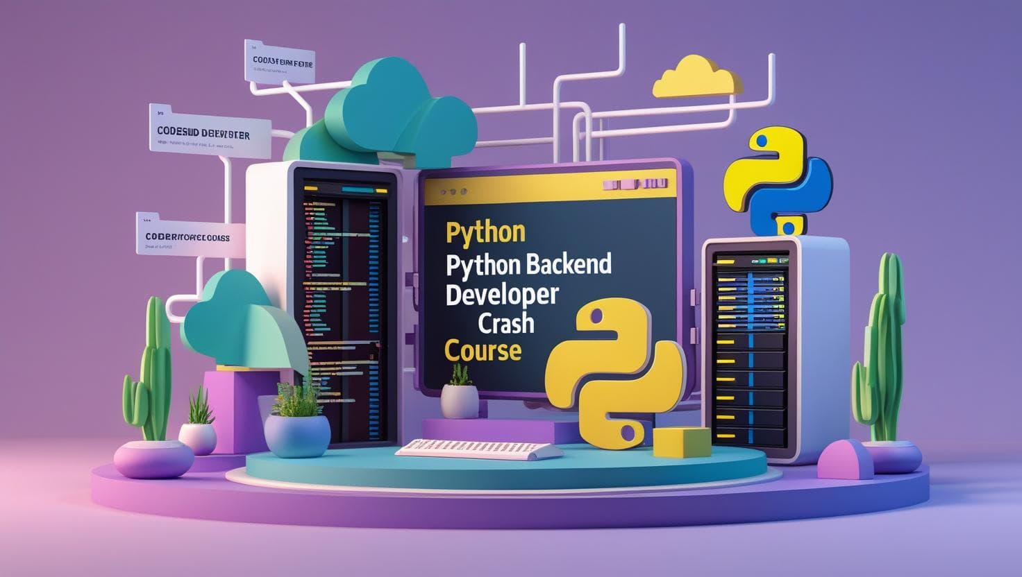Python Backend Developer - Crash Course - Complete Online Course Preview