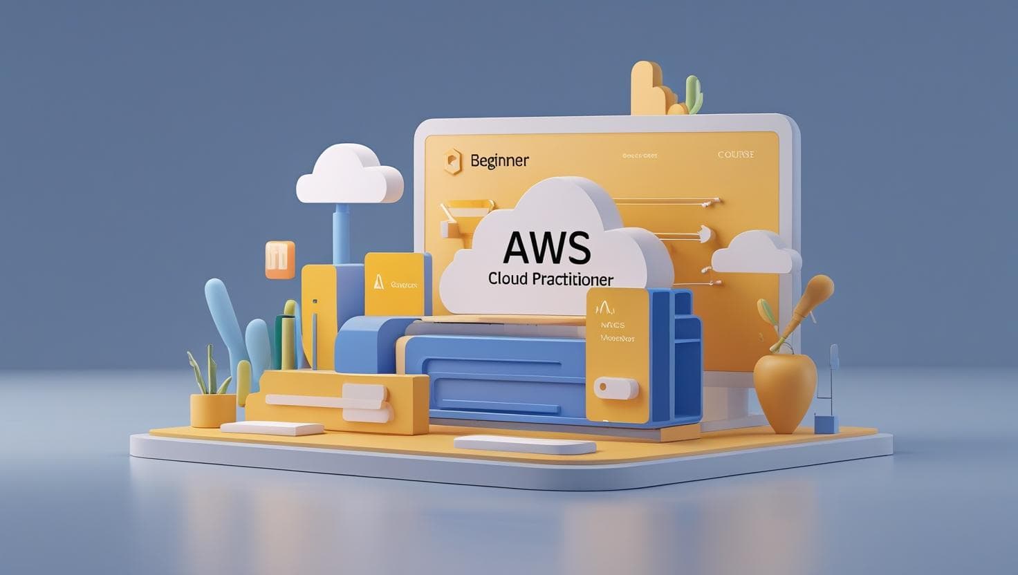 AWS Cloud Practitioner - Complete Online Course Preview