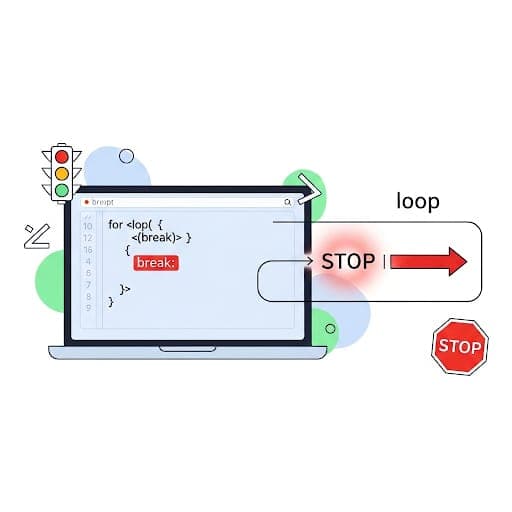 JavaScript Break: Your Code's "Escape Hatch" Explained in Plain English