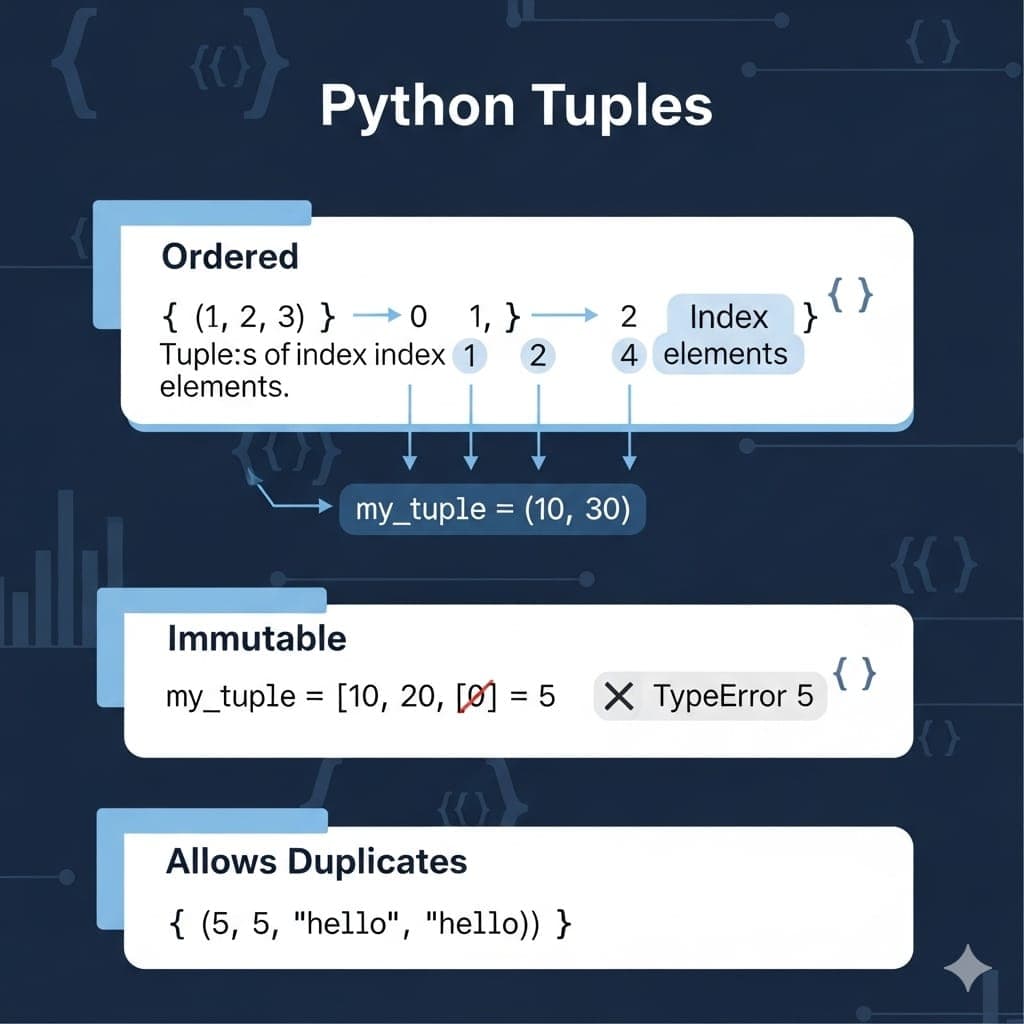 Python Tuples: The Trusty, Unchangeable Workhorses of Your Code
