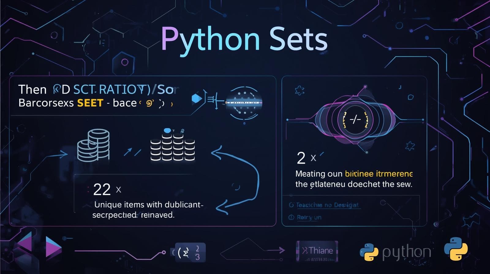 Python Sets Demystified: Your Guide to Unordered, Unique Collections