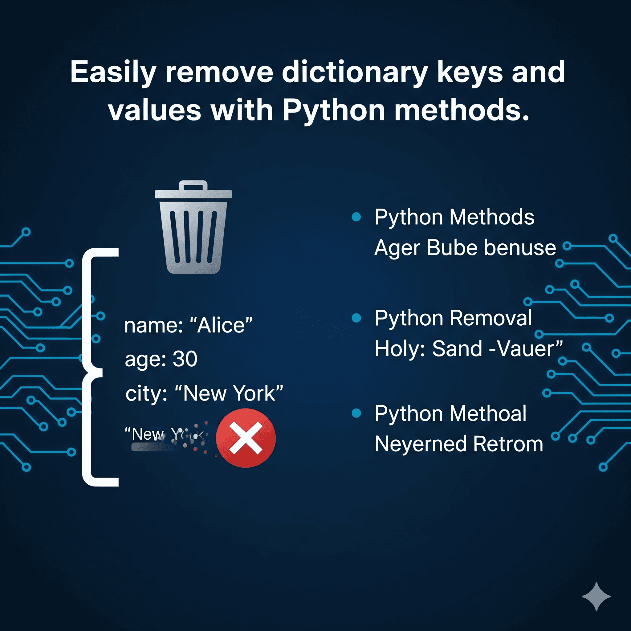 Python Guide: How to Cleanly Remove Items from a Dictionary |
