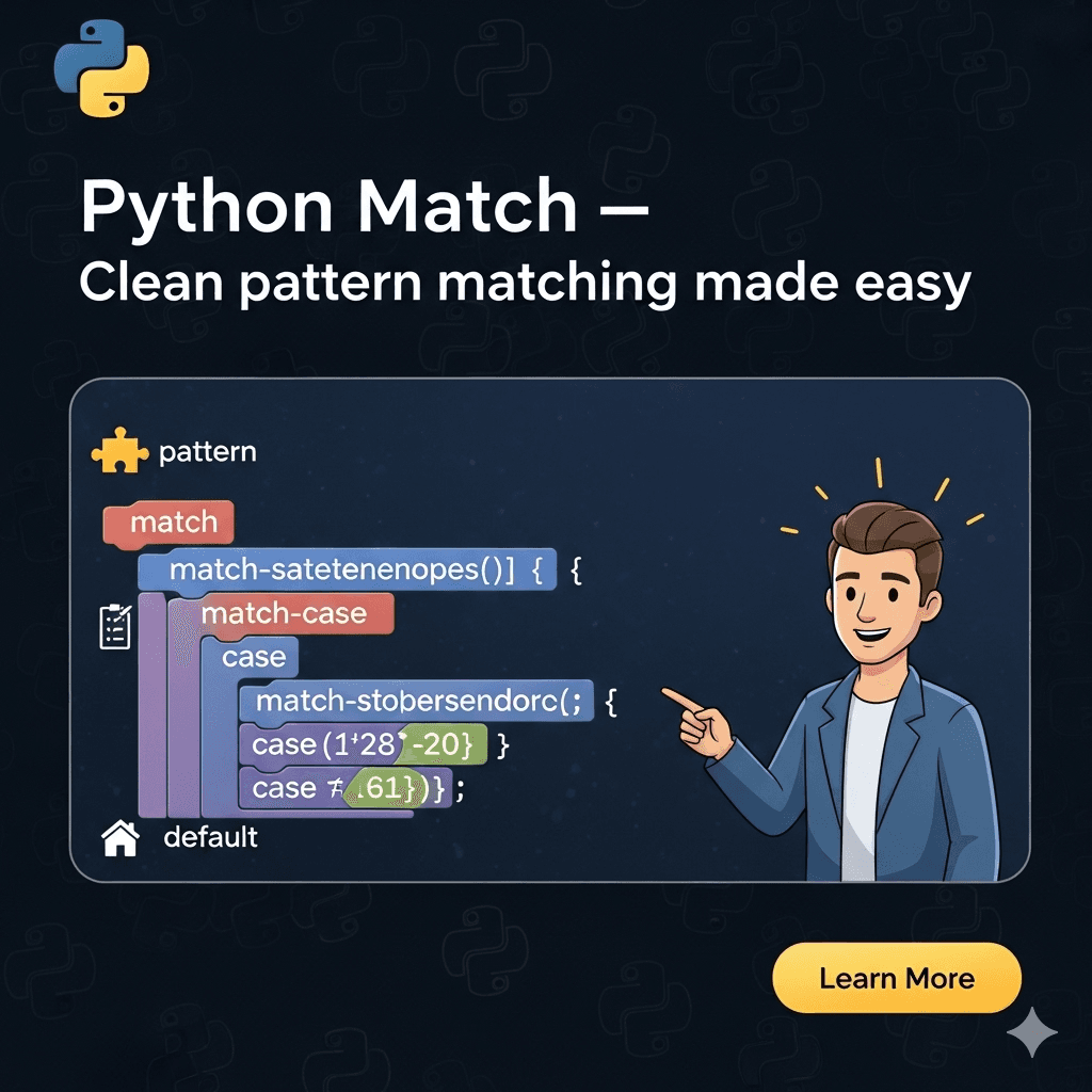 Python's Match Case: Say Goodbye to Messy If-Elif Chains