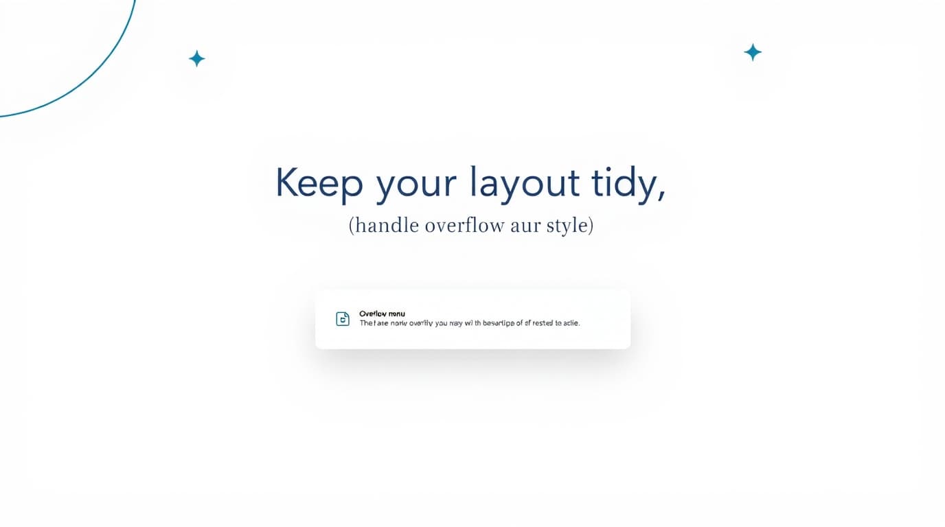 Taming the Chaos: A No-BS Guide to CSS Overflow