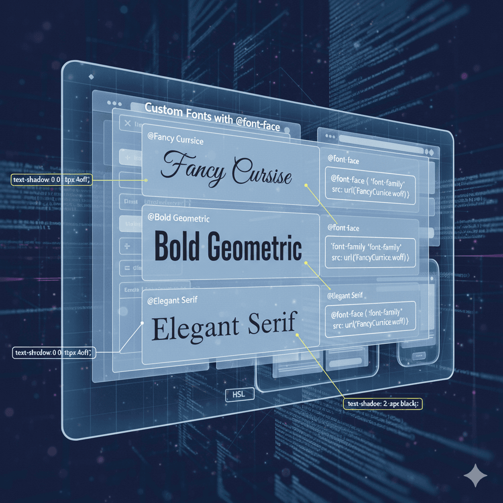 Level Up Your Web Design: A 2025 Guide to CSS Custom Fonts
