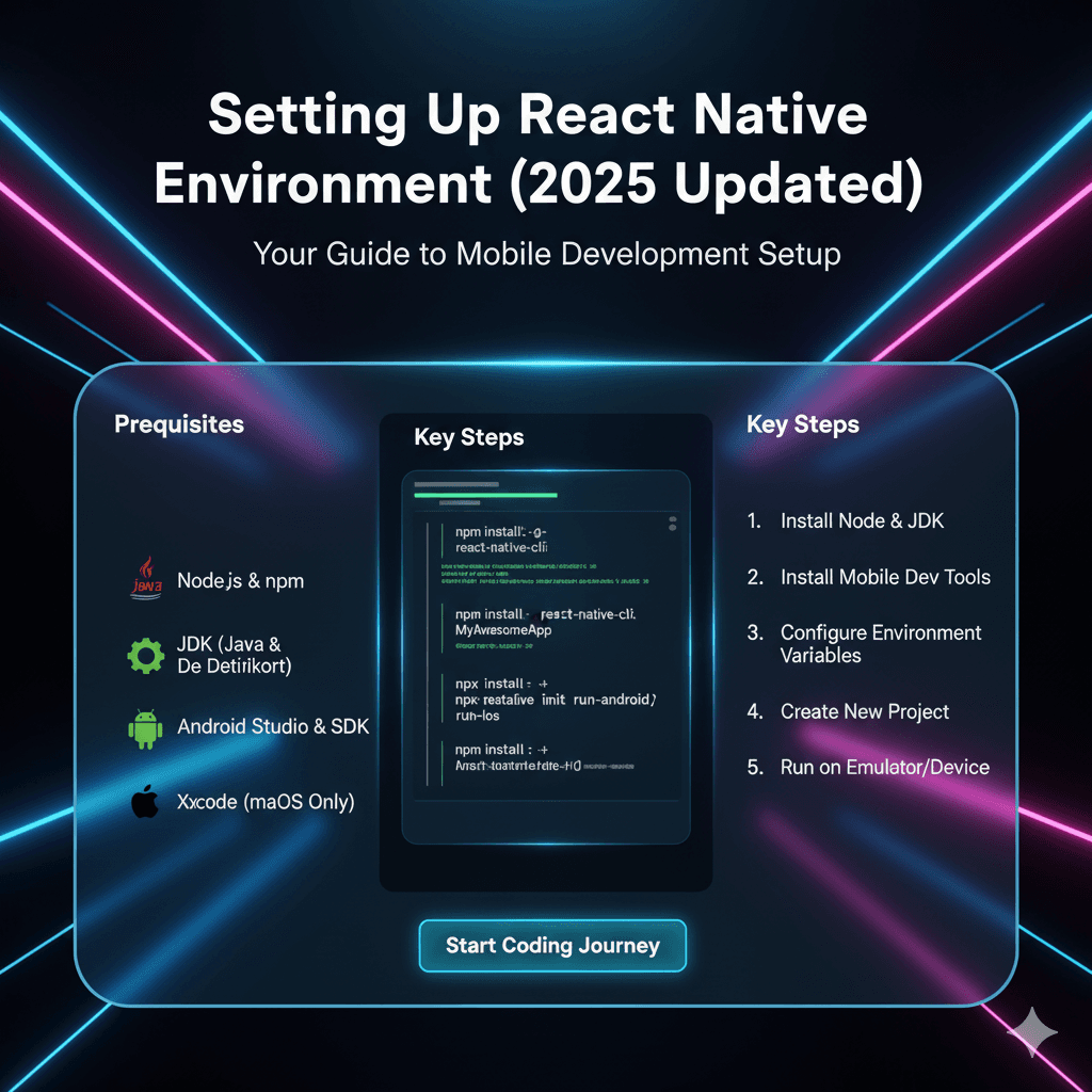 React Native Setup 2025: Your No-Stress Guide to Android & iOS Development