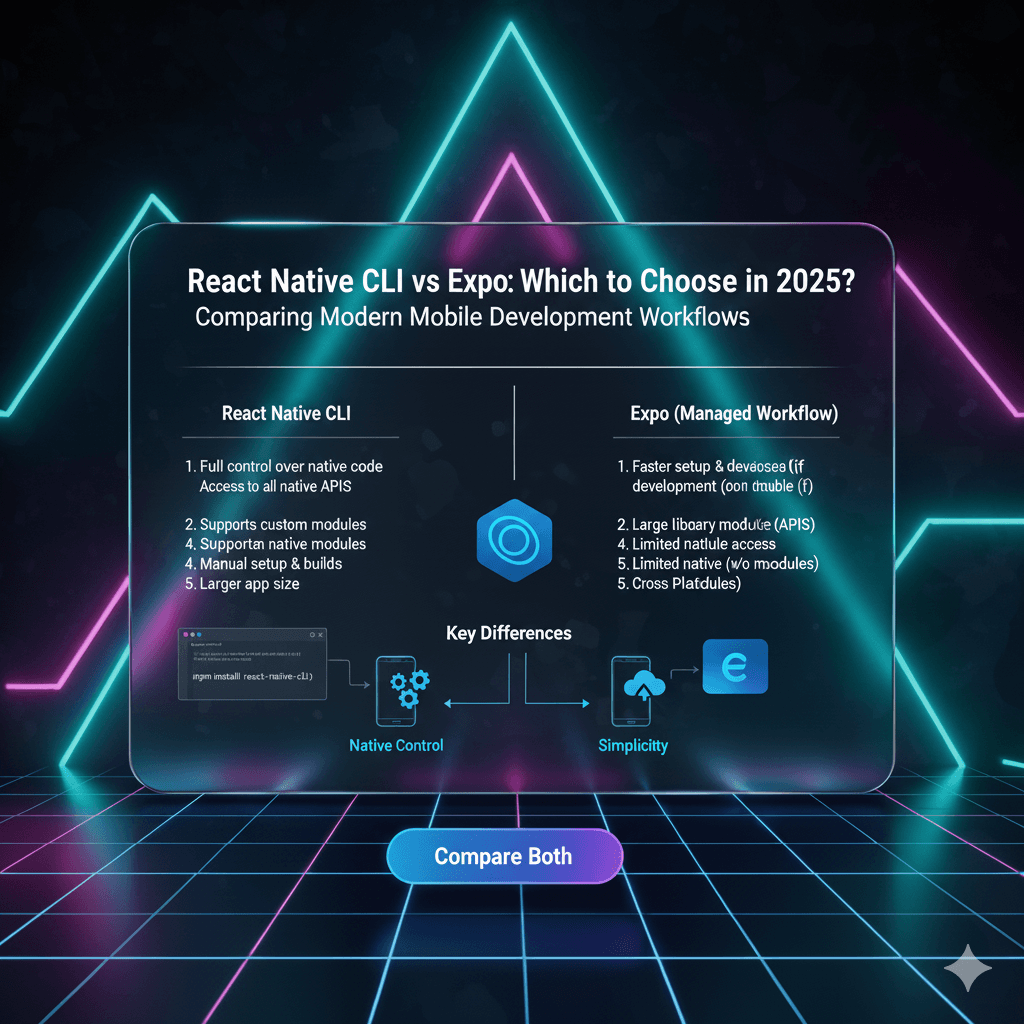 React Native CLI vs Expo in 2025: The Ultimate Guide to Picking Your Weapon