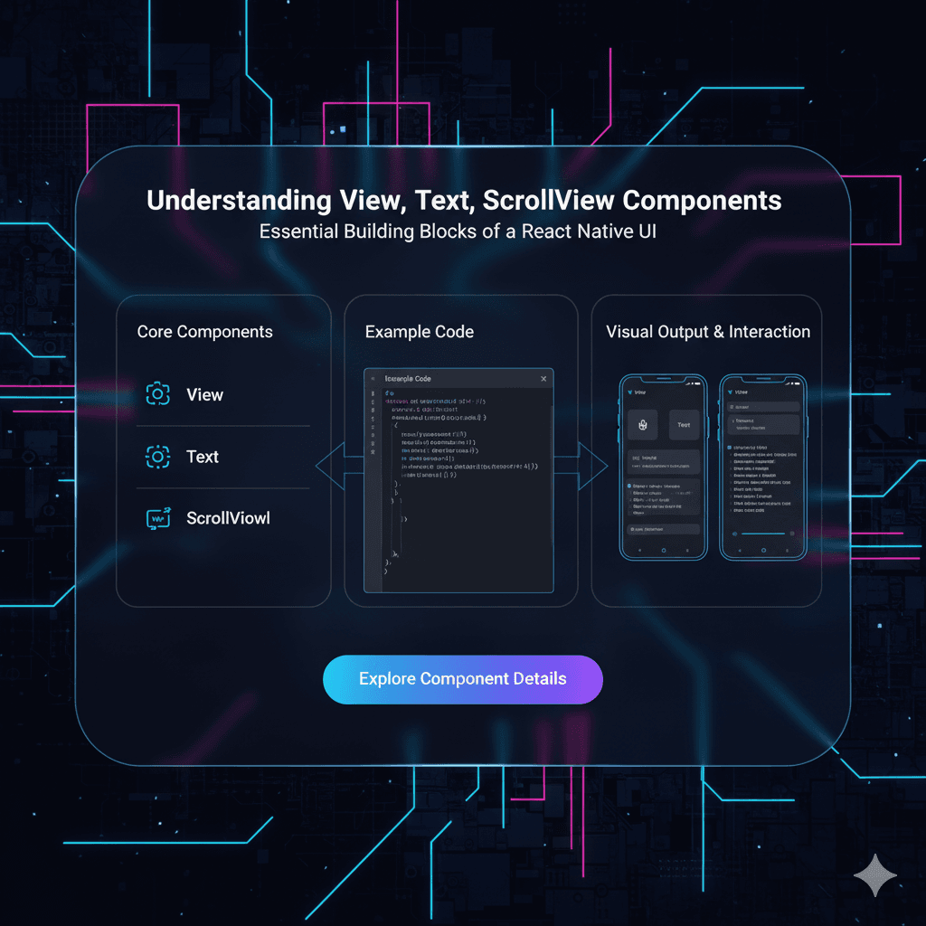 View vs. Text vs. ScrollView: The Ultimate Guide to React Native Layouts