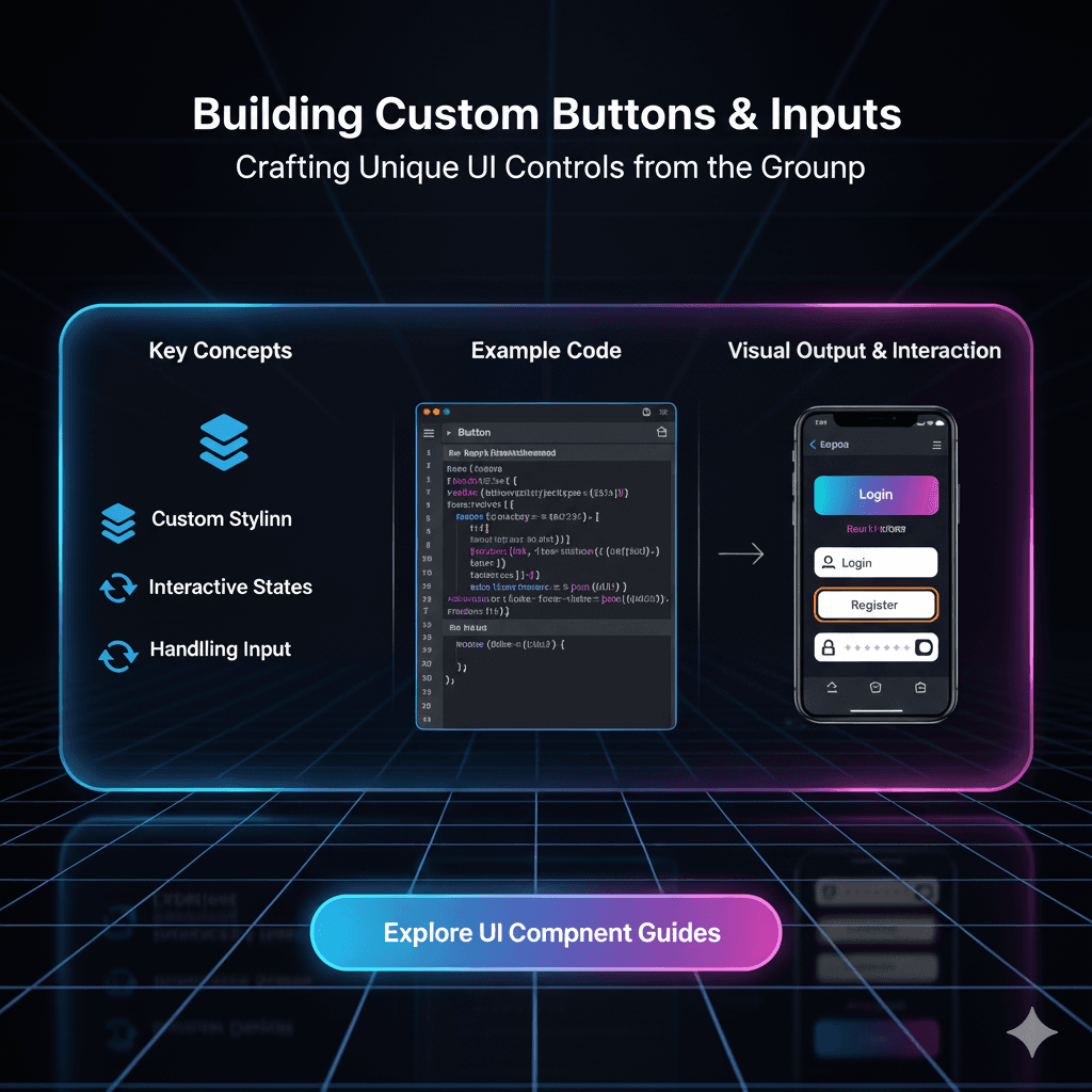 Level Up Your UI: A Dev's Guide to Building Custom Buttons & Inputs