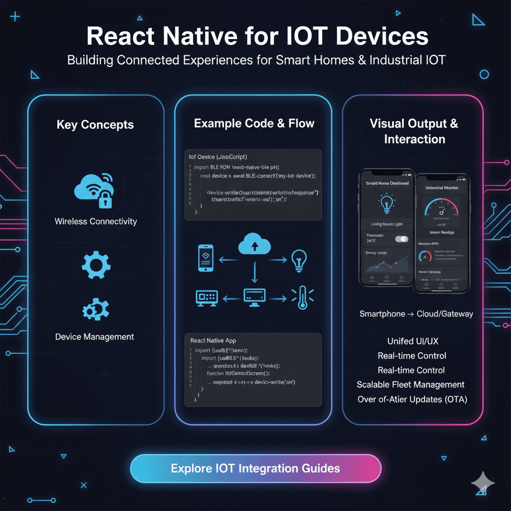 React Native for IoT: Building Cross-Platform Smart Device Apps