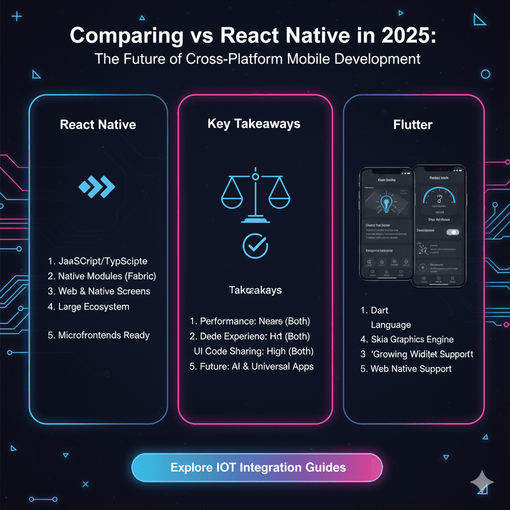 Flutter vs React Native in 2025: The Ultimate Guide to Picking Your Framework