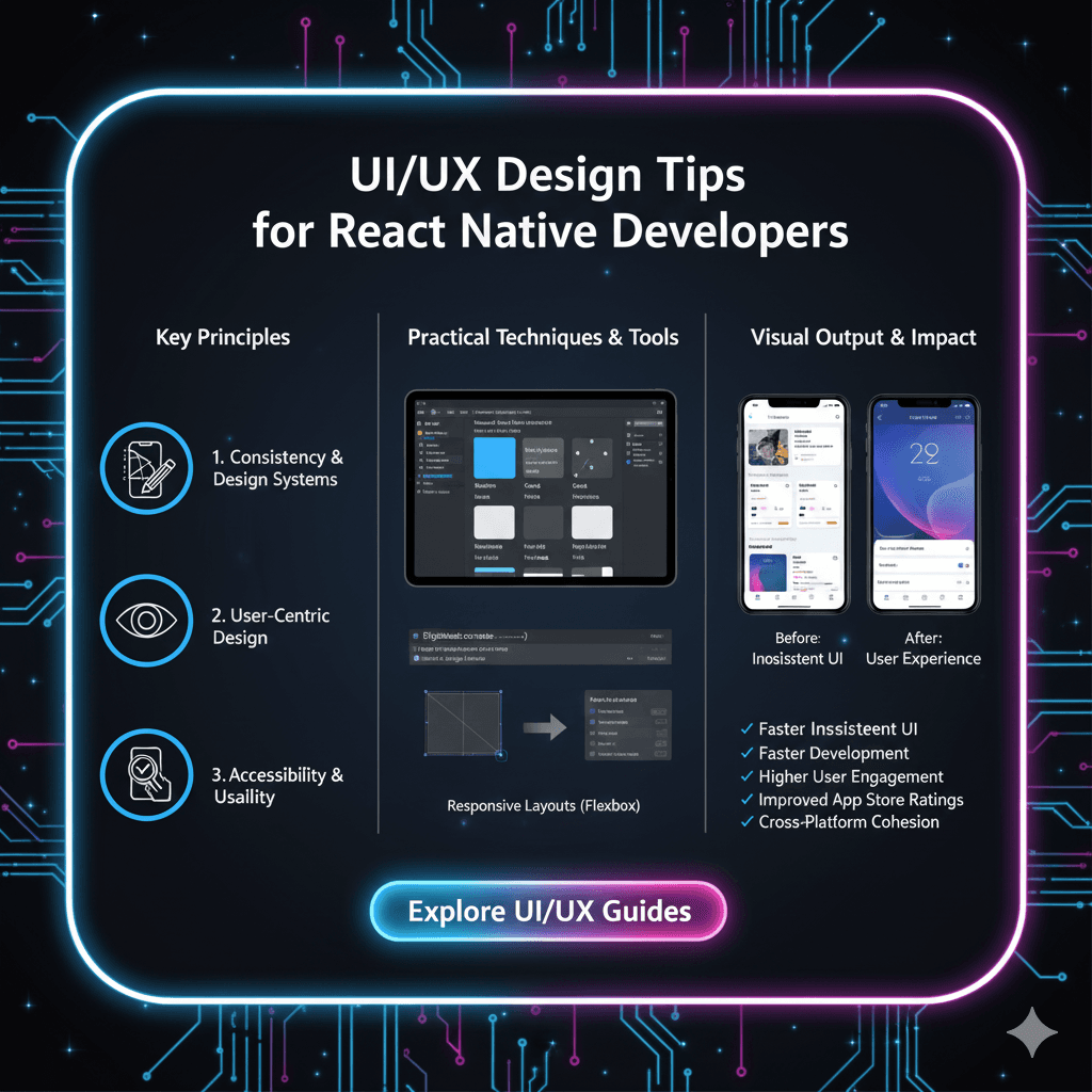 UI/UX Design for React Native Devs: Stop Coding, Start Designing (2025 Guide) | CoderCrafter