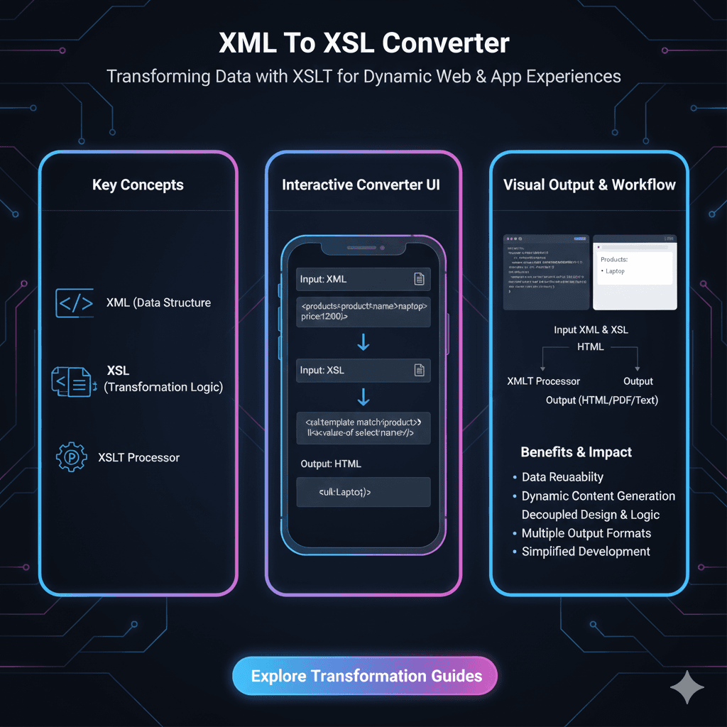 XML to XSL Conversion Explained: A Human-Friendly Guide for 2025